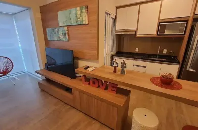 Apartamento Brooklin - São Paulo/SP, para alugar por R$ 6.000,00/mês, 49m², com 1 dormitório