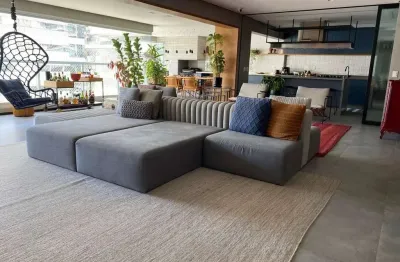 Apartamento - Chácara Santo Antônio com 4 suítes, 4 vagas à venda, 250 m² por R$ 6.250.000,00 - São Paulo/SP