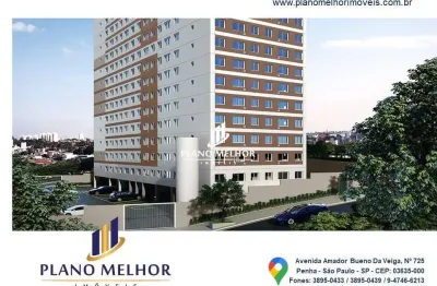 Apartamento novo e pronto para morar na penha de frança - residencial inova penha com 2 dormitórios e 1 vaga com 48m² - ap1692