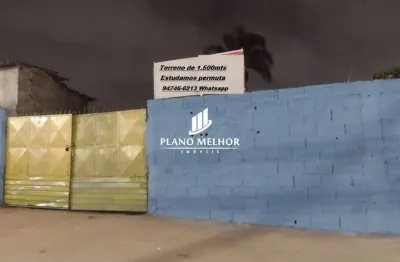 Terreno de 1.500mts próximo ao santa marcelina! excelente localização na avenida de acesso ao hospital