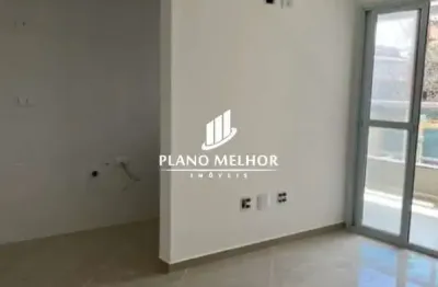 Apartamento novo à venda à 400 metros do metrô guilhermina esperança com 1 dormitório com 36m² - ap1924
