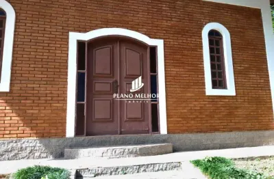 Chácara para venda em atibaia no bairro itapetinga com 6 dormitórios sendo 2 suítes com até 20 vagas com 250m² ac - e 2,000m² t - ch0008