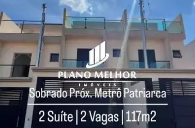 Sobrado para venda no bairro vila santa teresa (zona leste), 2 dorm, 2 suíte, 2 vagas, 117 m - so1743