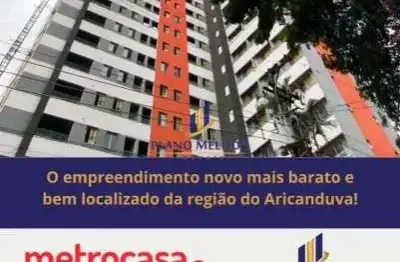 Apartamentos novos metrocasa aricanduva - próximo ao shopping aricanduva e parque do carmo - chaves em outubro de 2025 - código ap1000