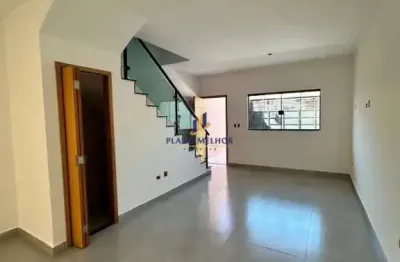 Sobrado novo à venda com 2 suítes 1 vaga de auto com 3 pavimentos com área gourmet em salão de festas com 117 m² de área construída - opção com 3 dormitórios com 1 suíte e 3 vagas - ca2592