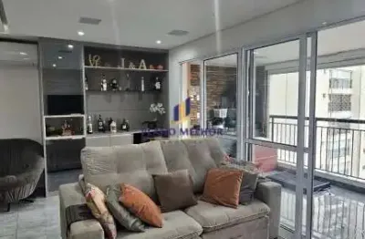 Apartamento à venda com 3 dormitórios sendo 1 suíte com varanda gourmet com churrasqueira à carvão e 2 vagas  com 106m² no condomínio residencial jardim cidade maia - ap2848