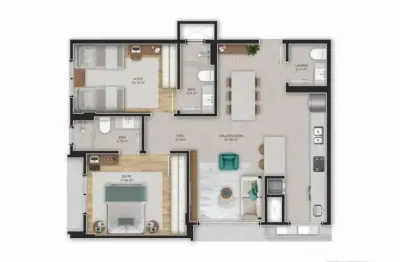 Apartamento com 2 quartos à venda na Rua José Boiteux, 155, Centro, Florianópolis