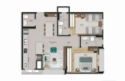 Apartamento com 2 quartos à venda na Rua José Boiteux, 155, Centro, Florianópolis