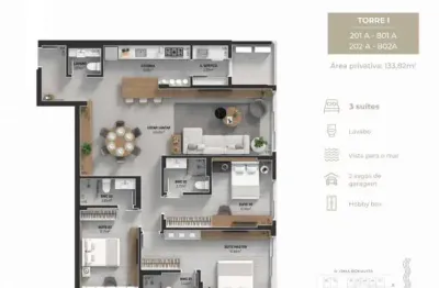 Apartamento com 3 quartos à venda na Rua Marcílio Dias, 7, Estreito, Florianópolis