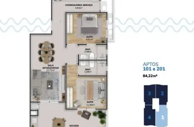 Apartamento com 2 quartos à venda na Rodovia Francisco Thomaz dos Santos, 9005, Pântano do Sul, Florianópolis