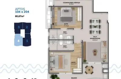 Apartamento com 2 quartos à venda na Rodovia Francisco Thomaz dos Santos, 9005, Pântano do Sul, Florianópolis