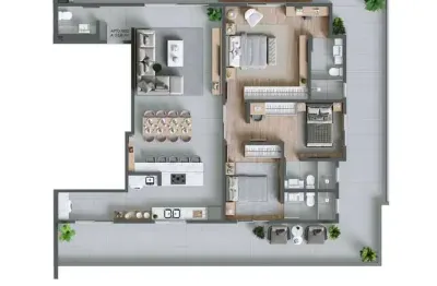 Cobertura com 3 quartos à venda na Rua Allan Kardec, 120, Agronômica, Florianópolis