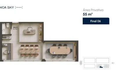 Sala comercial à venda na Rua Elizeu Di Bernardi, 185, Campinas, São José