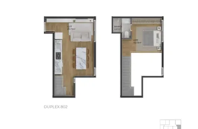 Loft com 1 quarto à venda na Rua José Boiteux, 53, Centro, Florianópolis