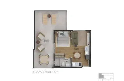 Kitnet / Stúdio à venda na Rua José Boiteux, 53, Centro, Florianópolis