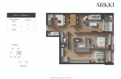 Apartamento com 2 quartos à venda na Rua Crispim Mira, 12, Centro, Florianópolis
