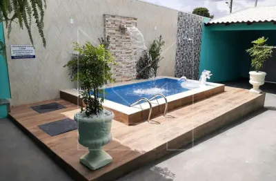 Casa para temporada em caldas novas, mansões águas quentes, 4 dormitórios, 1 banheiro, 2 vagas