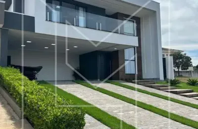 Sobrado em condomínio para venda em caldas novas, condomínio residencial aldeia das thermas, 3 dormitórios, 3 suítes, 4 banheiros, 2 vagas