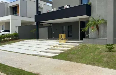 Sobrado moderno, com piscina privativa, 3 suítes à venda, 355 m² por r$ 3.500.000 - condomínio residencial alphaville ii - são josé dos campos/sp