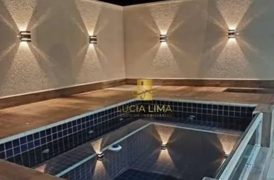 Sobrado incrível com piscina, 3 dormitórios à venda, 290 m² por r$ 1.980.000 - reserva do paratehy norte - são josé dos campos/sp