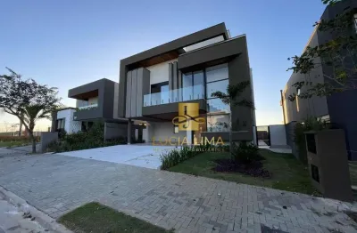 Sobrado dos sonhos com vista incrível, 5 suítes à venda, 435 m² por r$ 4.350.000 - condomínio residencial alphaville i - são josé dos campos/sp