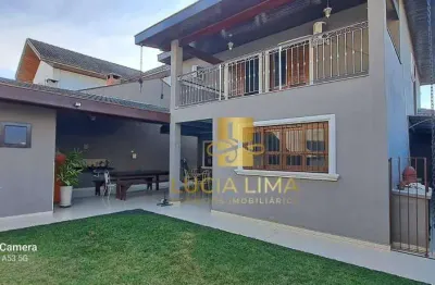 Sobrado incrível, com espaço gourmet, 4 dormitórios à venda, 335 m² por r$ 1.890.000 - condominio portal da serra - urbanova - são josé dos campos/sp