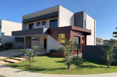 Sobrado alto padrao, 5 dormitórios, 400 m²- r$3.500,000,00 condomínio colinas do paratehy norte, são josé dos campos/sp