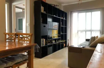 Apartamento incrível com sacada vista maravilhosa, 1 dormitório à venda, 45 m² por r$ 539.000 - vila adyana - são josé dos campos/sp