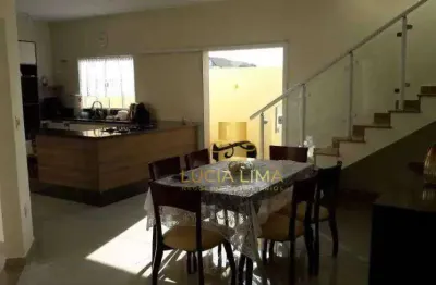 Sobrado com piscina para alugar, com 4 dormitórios, 220 m² por r$ 6.500/mês - jd terra do vale - caçapava/sp