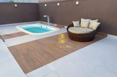 Casa belissima  para alugar mobiliada, com piscina, 3 dormitórios, 150 m² por r$ 6.300/mês - condomínio terras do vale - caçapava/sp