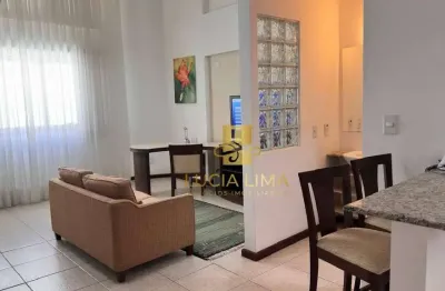 Apartamento maravilhoso duplex para alugar no jardim aquarius,  com 1 dormitório, 70 m² por r$ 4.300/mês - são josé dos campos/sp