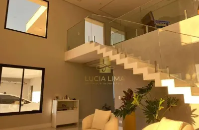 Sobrado com 3 dormitórios para alugar, mobiliada,  411 m² por r$ 19.630/mês - colinas do paratehy norte - são josé dos campos/sp