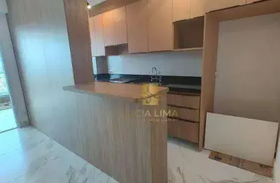 Apartamento vista magnífica para alugar, com 2 dormitórios, 73 m² por r$ 4.200/mês - jardim califórnia - jacareí/sp
