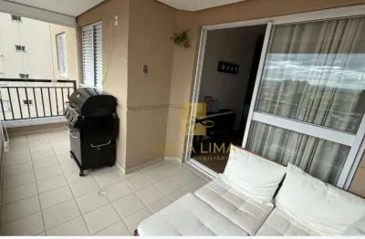 Apartamento vista incrível porteira fechada no jardim estoril, com 3 dormitórios à venda, 97 m² por r$ 780.000 - são josé dos campos/sp