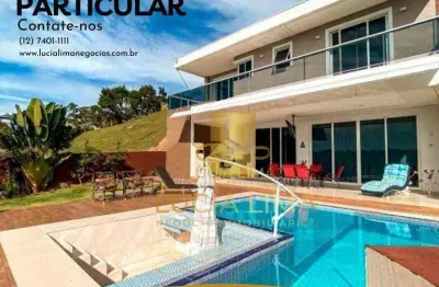 Sobrado magnifico e luxoso com 4 dormitórios, 356 m² por r$ 11.0000/mês - jacareí/sp