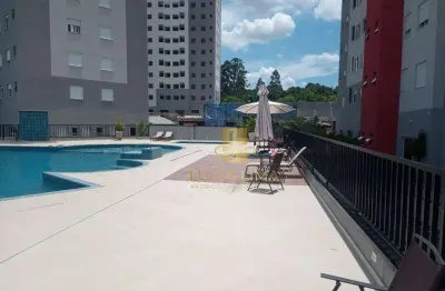 Apartamento belíssimo para alugar, com lazer completo, 2 dormitórios, 55 m² por r$ 3.150/mês - residencial flamboyant - são josé dos campos/sp