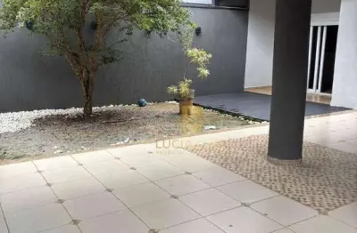 Sobrado belissimo para alugar com espaço gourmet, 4 suítes, 295 m² por r$ 7.500/mês - villa branca - jacareí/sp