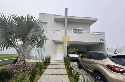 Sobrado excelente para alugar no sunset garden, com 3 suítes, 256 m² por r$ 11.000/mês - jardim califórnia - jacareí/sp
