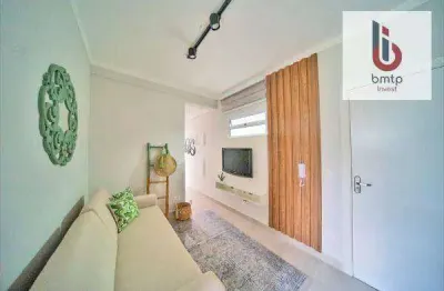 Apartamento à venda, 42 m² por r$ 360.000,00 - chácara vista linda - bertioga/sp