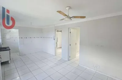 Apartamento com 2 dormitórios à venda, 50 m² por r$ 270.000,00 - chácara vista linda - bertioga/sp