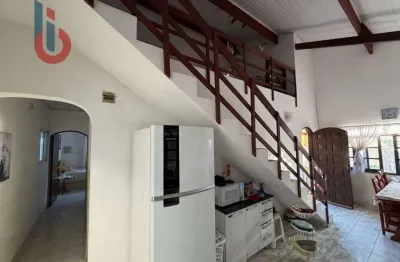 Casa com 2 dormitórios à venda, 74 m² por r$ 310.000,00 - indaiá - bertioga/sp