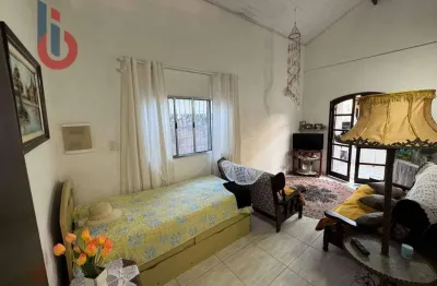 Casa com 2 dormitórios à venda, 74 m² por r$ 310.000,00 - indaiá - bertioga/sp