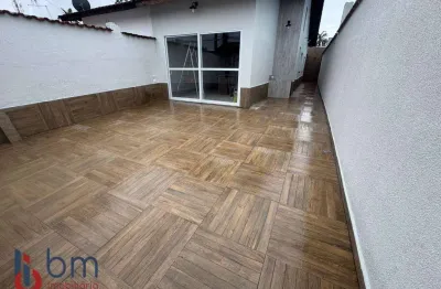 Casa com 2 dormitórios para alugar, 68 m² por r$ 2.600,00/mês - indaiá - bertioga/sp
