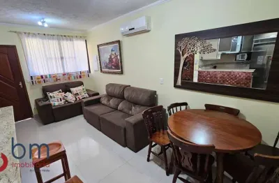 Village sobrado com 3 dorms à 150m da praia à venda, 65 m² por r$ 570.000 - centro - bertioga/sp
