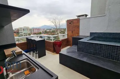 Cobertura com 3 dormitórios à venda, 103 m² por r$ 1.500.000,00 - maitinga - bertioga/sp