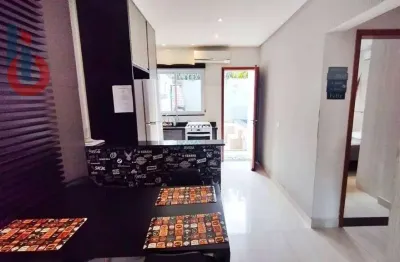 Village com 2 dormitórios à venda, 49 m² por r$ 350.000,00 - chácaras - bertioga/sp