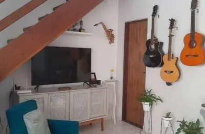 Village com 2 dormitórios para alugar, 69 m² por r$ 3.500,00/mês - centro - bertioga/sp
