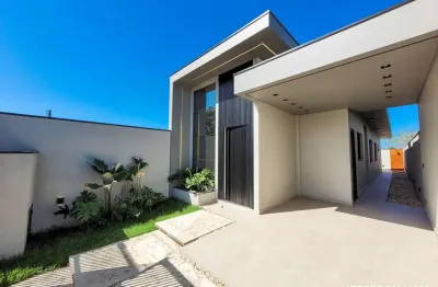 Casa moderna com 3 dormitórios sendo 1 suíte à venda, 75 m² por r$ 550.000 - itajuba - barra velha/sc