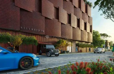 Residencial riverside 01: apartamento na planta de alto padrão com vista deslumbrante