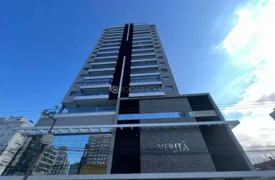 Residencial verità: amplo living e 3 suítes com sacada integrada em meia praia!
